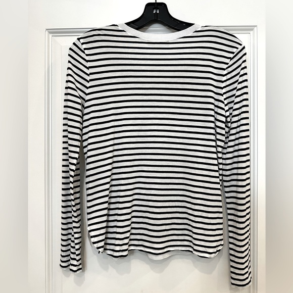 Zara striped long sleeve top - Picture 4 of 5